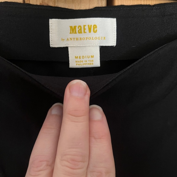 EUC Anthropologie Maeve Split-Front Pull-On Pants - Picture 5 of 10